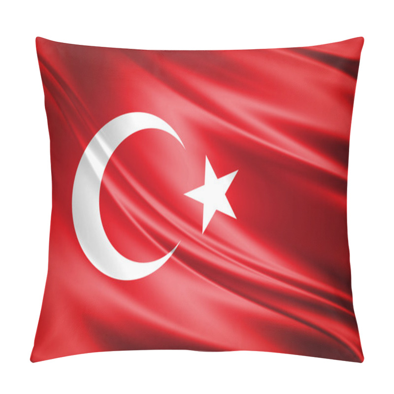 Personality  Turkey Flag Pillow Covers