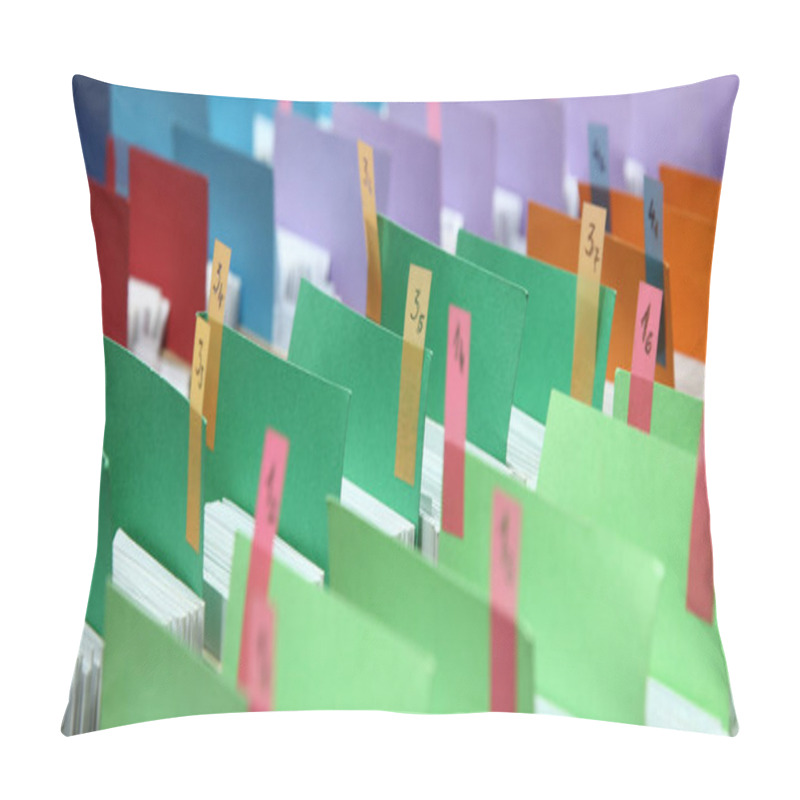 Personality  Archive Files In Library Pillow Covers