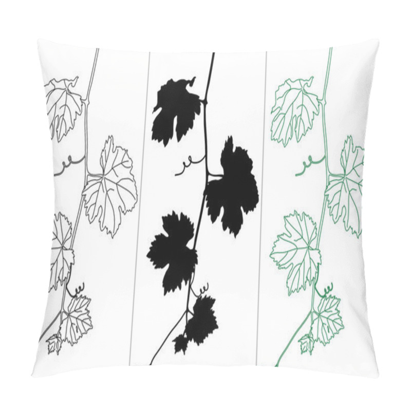 Personality  Vine Leaves Pillow Covers