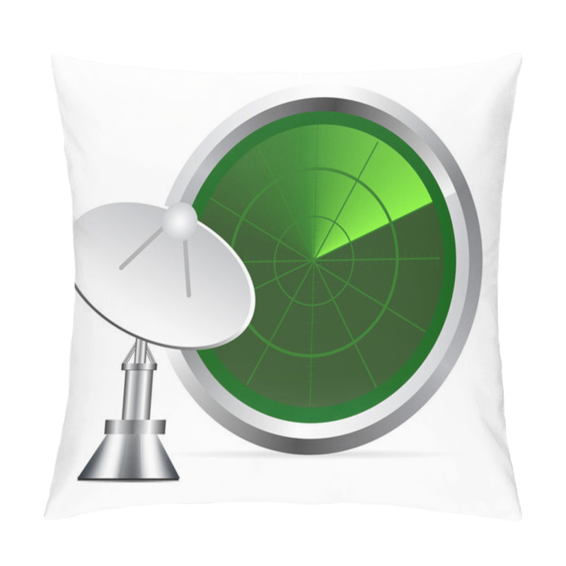 Personality  Vector Radar Screen Pillow Covers