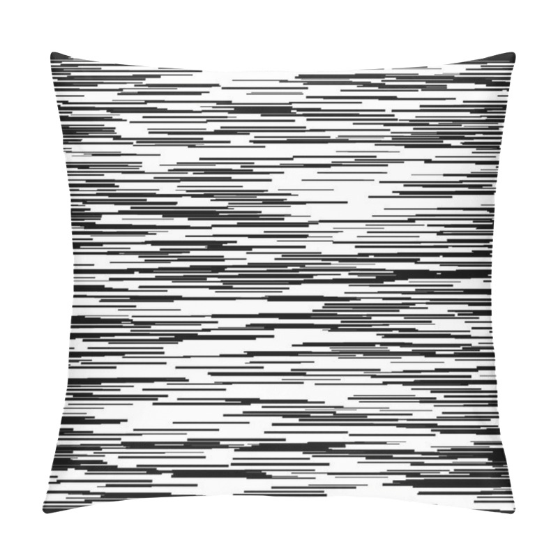 Personality  Abstract Background With Glitch Effect Pillow Covers