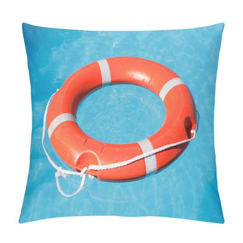 Personality  Red Lifesaving Float Pillow Covers