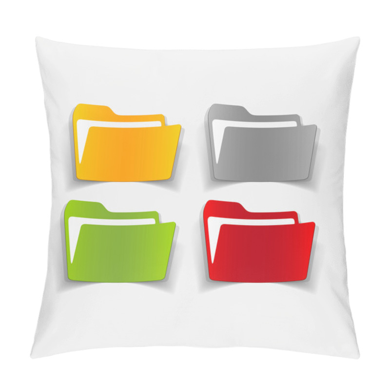 Personality  Design Element: Folder Pillow Covers