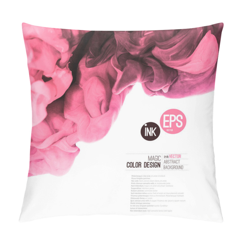 Personality  Vector Abstract Cloud. Pillow Covers