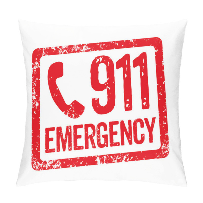 Personality  Red Stamp - Emergency Pillow Covers