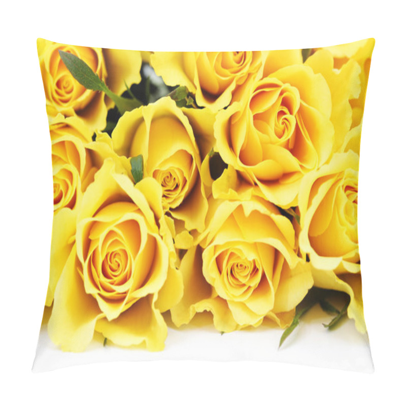 Personality  Yellow Roses Pillow Covers