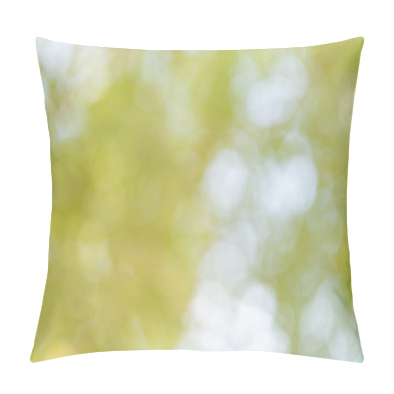 Personality  Nature Abstract Blurred Background Outdoor Greenery Photography Soft Focus Aesthetic Concept Pillow Covers