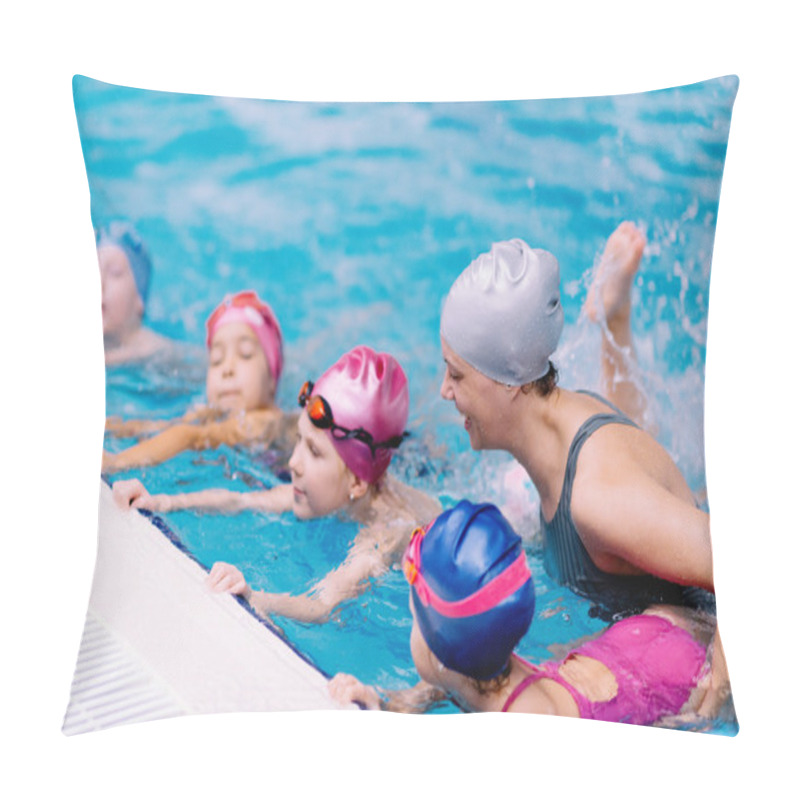 Personality  Swimming Class For Children Pillow Covers