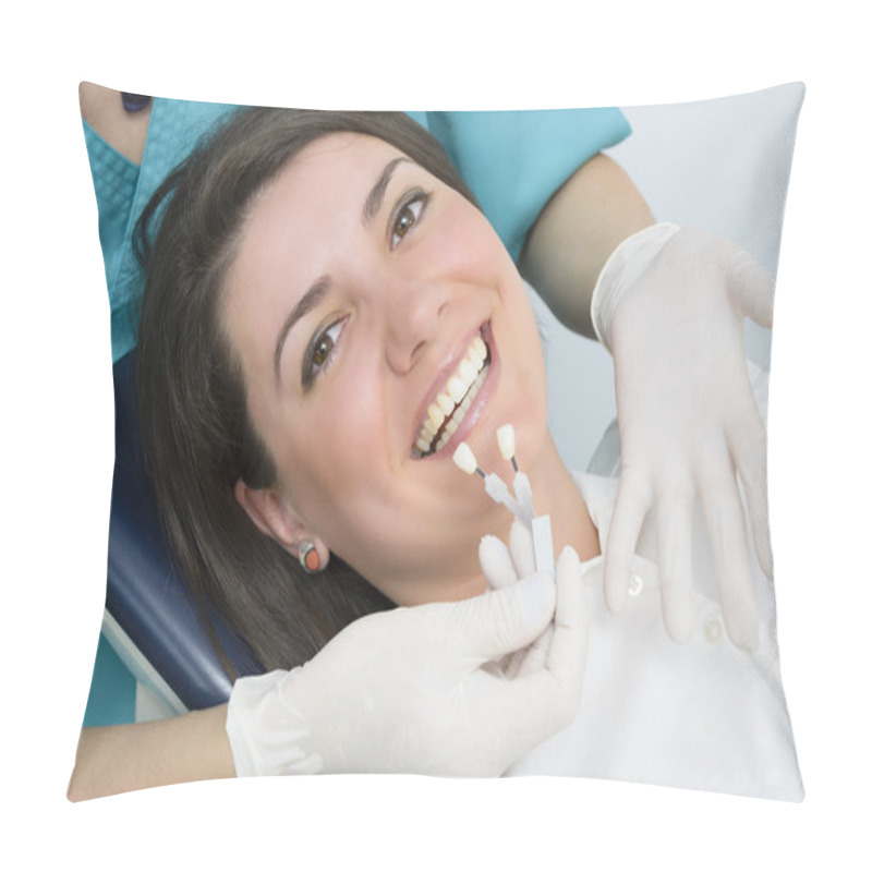 Personality  Porcelain Teeth Pillow Covers