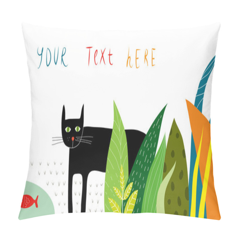 Personality  Wild Cat Pillow Covers