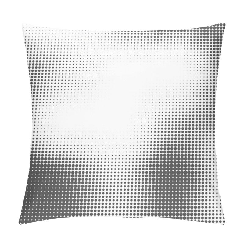 Personality  Vector Halftone Background. Pillow Covers