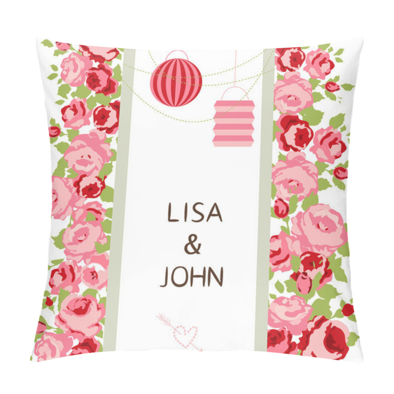 Personality  Wedding Invitation Pillow Covers