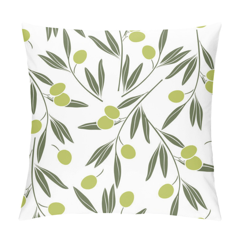 Personality  Olive Branch Pattern Pillow Covers