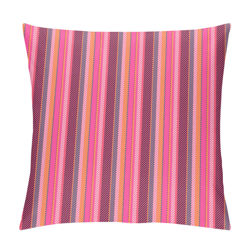 Personality  Geometric Stripes Background. Stripe Pattern Vector. Seamless St Pillow Covers