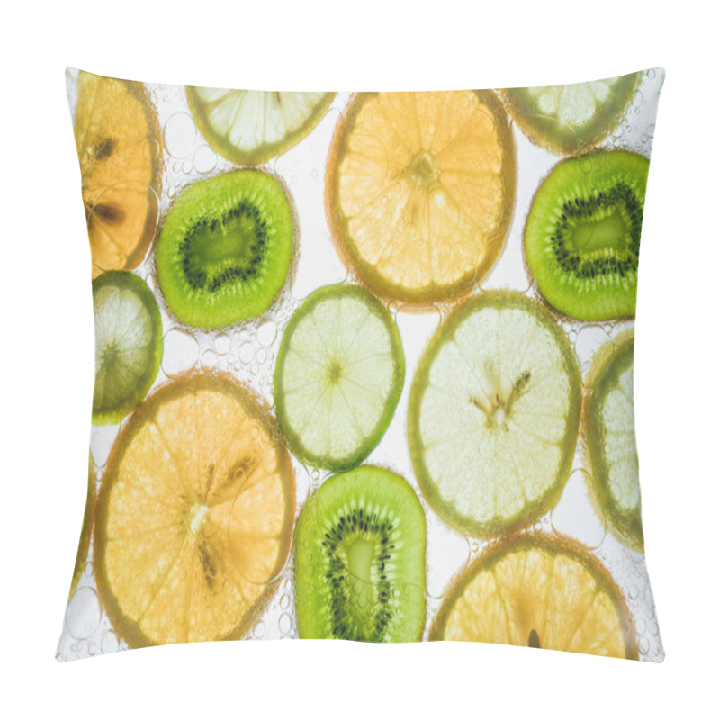 Personality  Citrus Slices Floating In Water  Pillow Covers