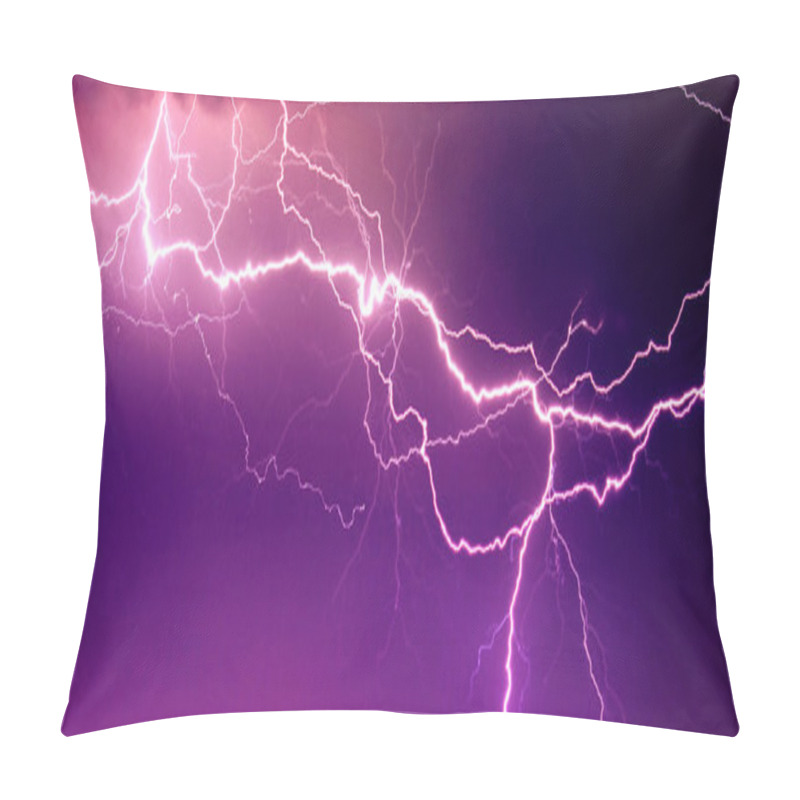 Personality  Lightning On The Sky Pillow Covers