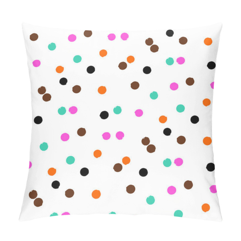 Personality  Ditsy Vector Polka Dot Pattern Pillow Covers