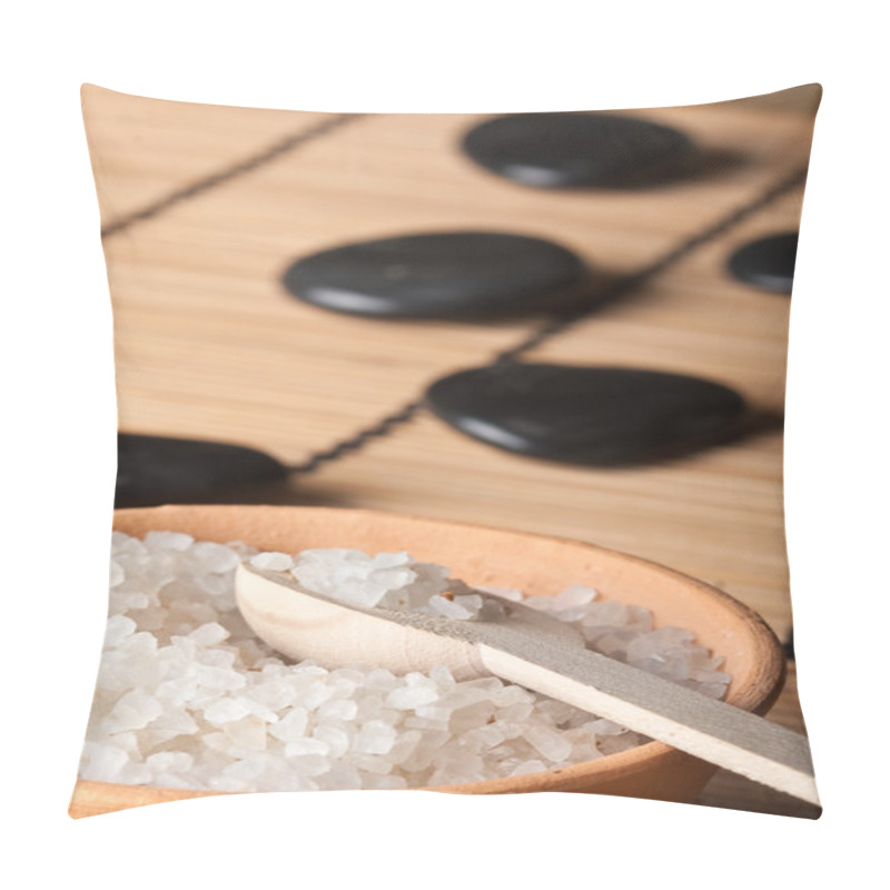 Personality  Aromatic Salt In Stone Bowl Pillow Covers