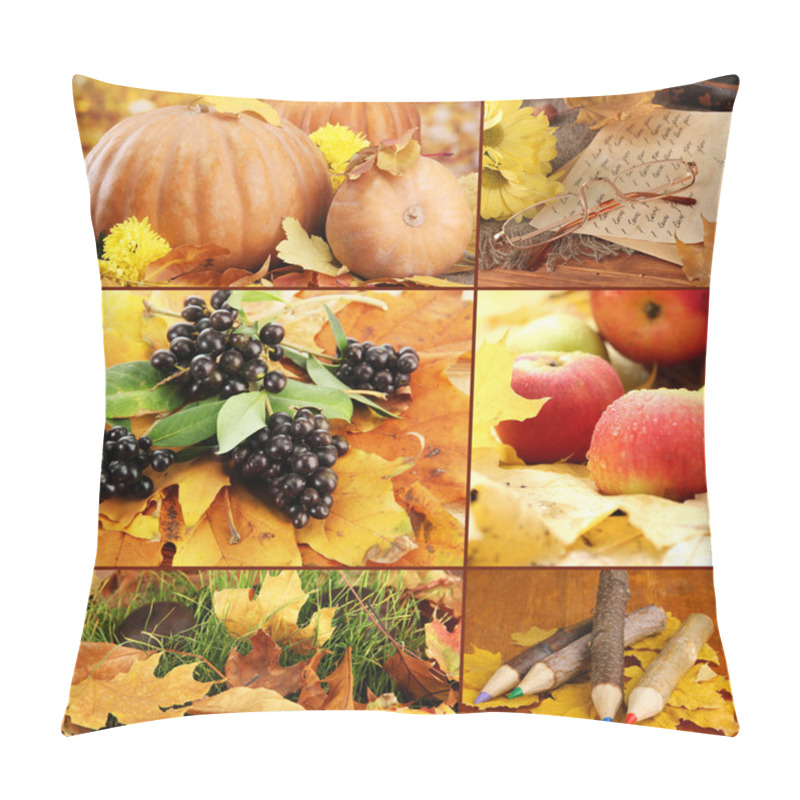 Personality  Autumn Collage Pillow Covers