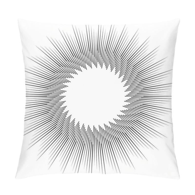 Personality  Abstract Circular Shape Pillow Covers