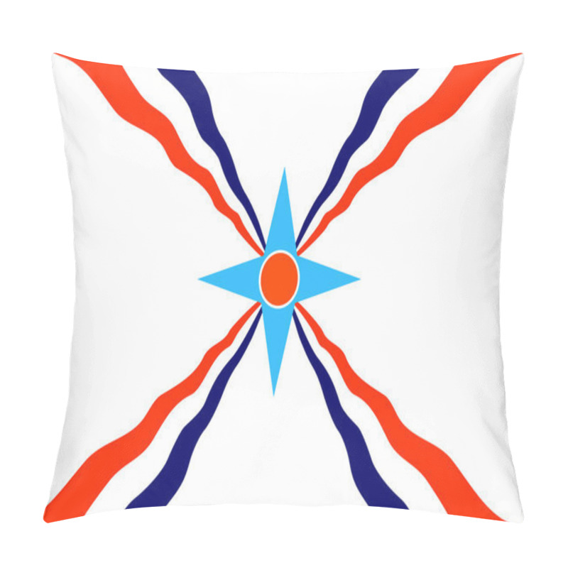 Personality  Assyrian Flag Pillow Covers