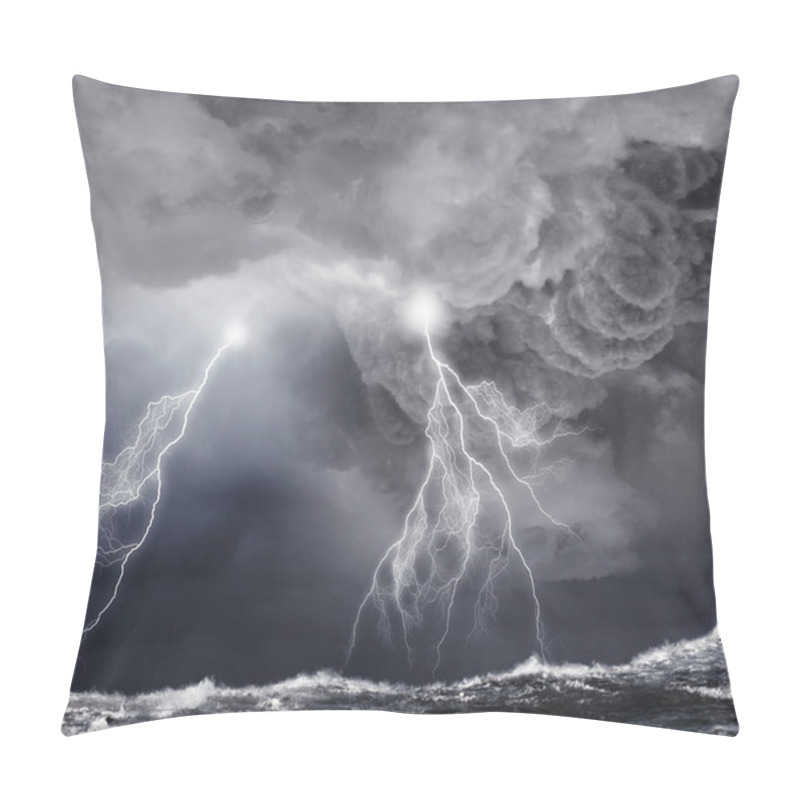 Personality  Storm At Night Pillow Covers