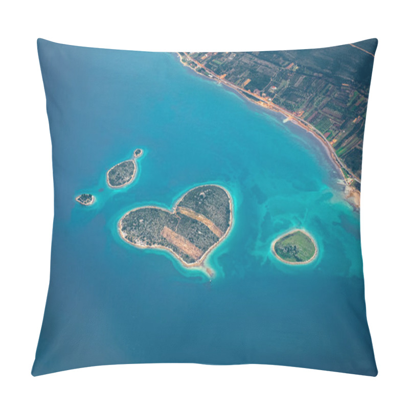 Personality  Croatia Aerial View Pillow Covers