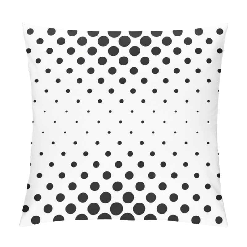 Personality  Repeating Monochrome Dotted Pattern Pillow Covers