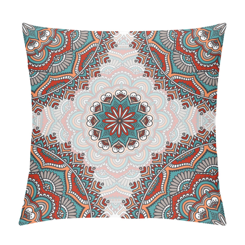 Personality  Ethnic Floral Seamless Pattern Pillow Covers