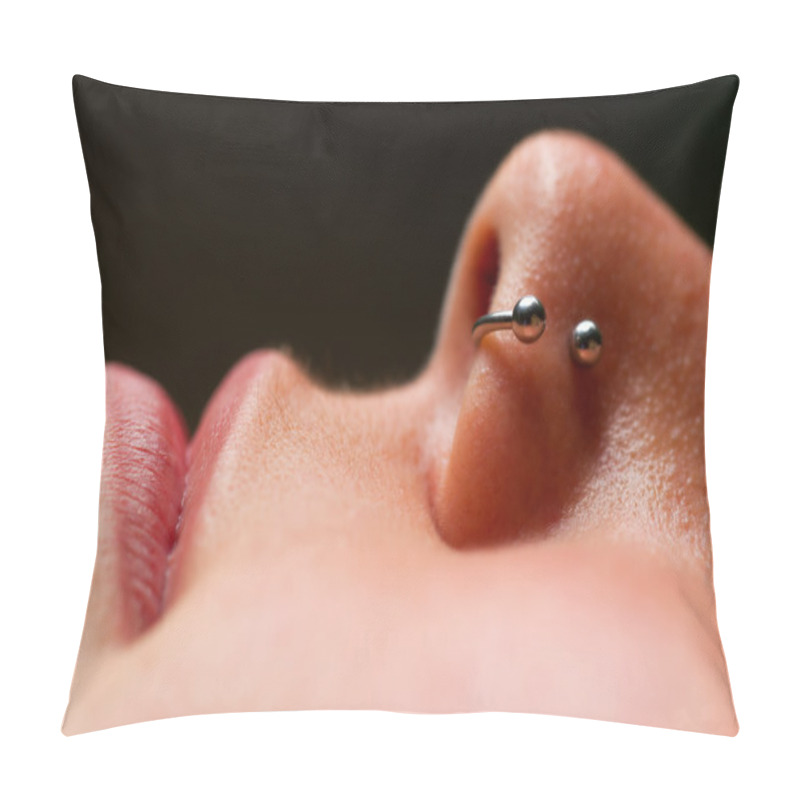 Personality  Pierced Nose Pillow Covers