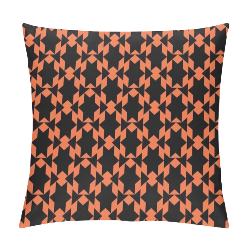 Personality  Seamless Abstract Background With Geometric Elements Pillow Covers