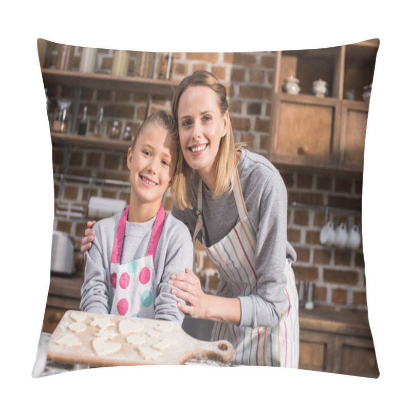 Personality  Child Holding Cookies On Cutting Board Pillow Covers