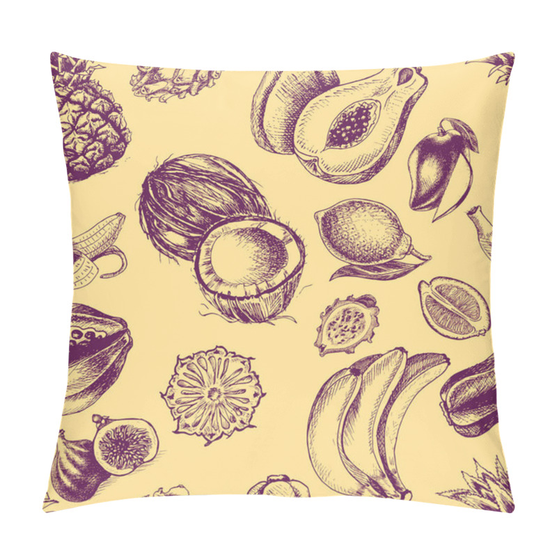 Personality  Exotic Fruits Card  Pillow Covers