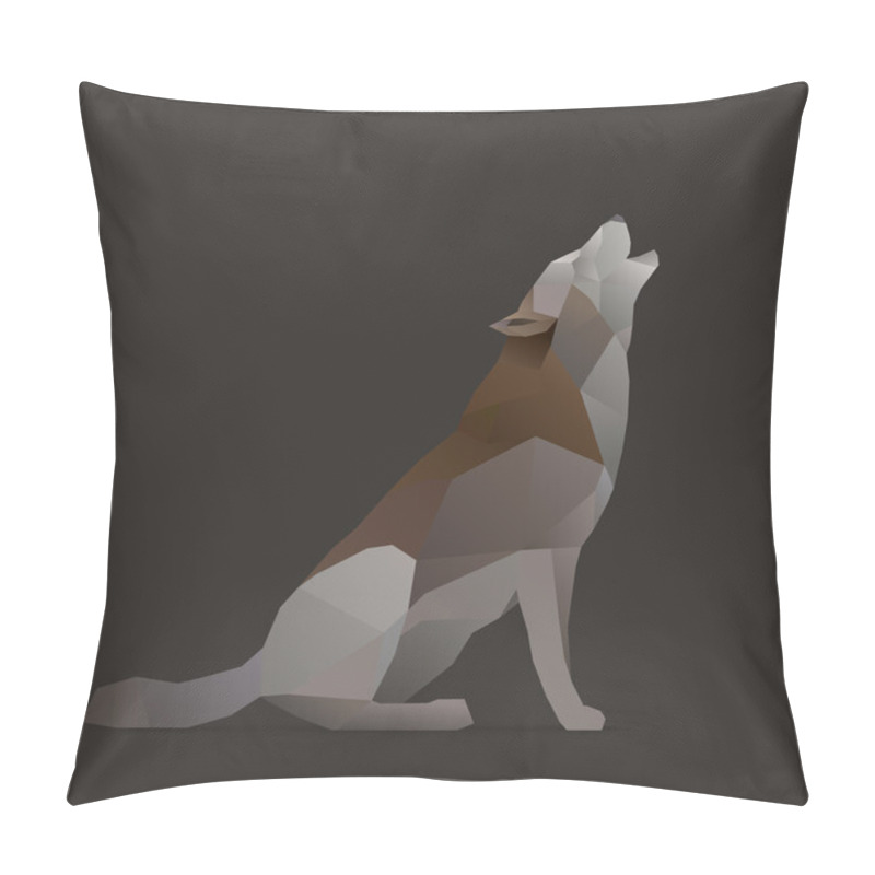 Personality  Wolf Sings Pillow Covers