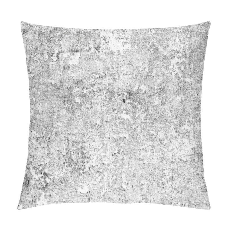 Personality  Texture, Wall, Concrete, It Can Be Used As A Background. Wall Fragment With Scratches And Cracks Pillow Covers