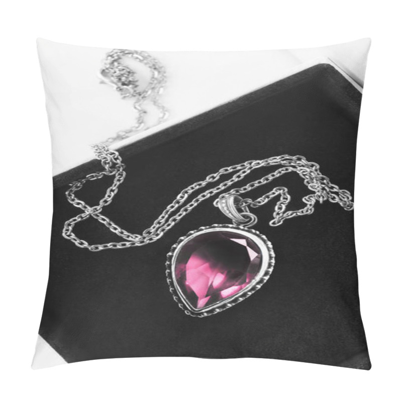 Personality  Necklace In A Box Pillow Covers