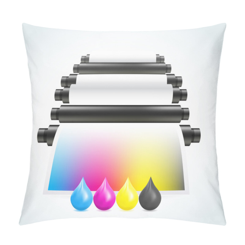 Personality  Printing Machine Pillow Covers