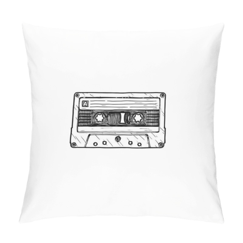 Personality  Compact Tape Cassette  Pillow Covers