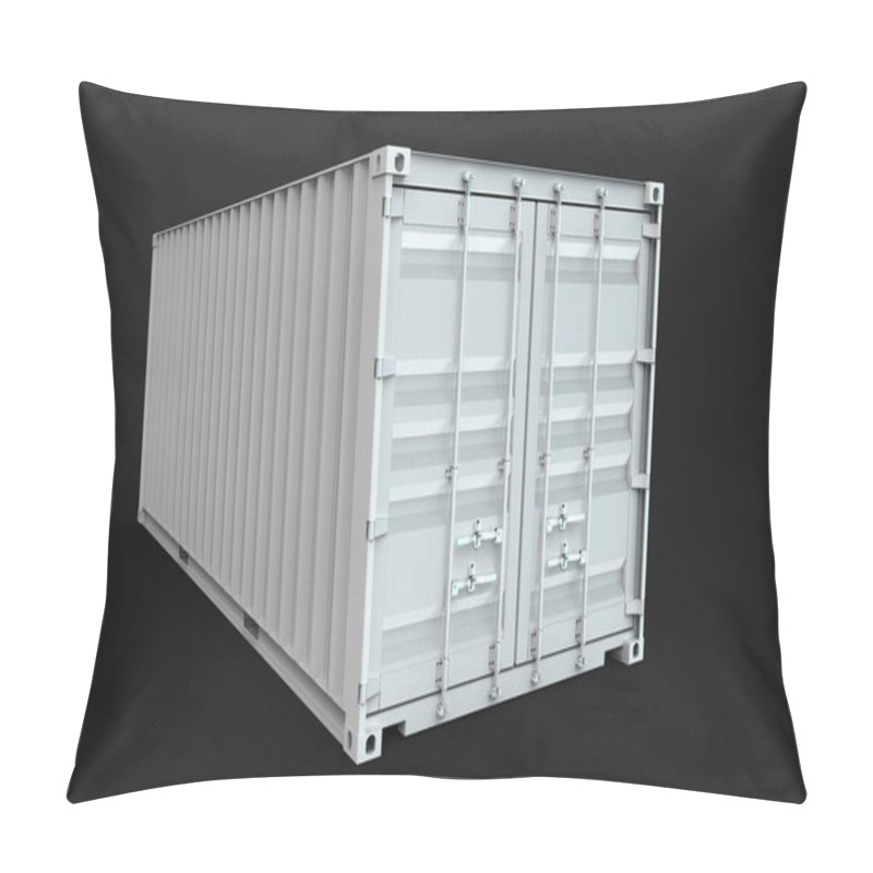 Personality  3d Illustration Of Iso Container Pillow Covers