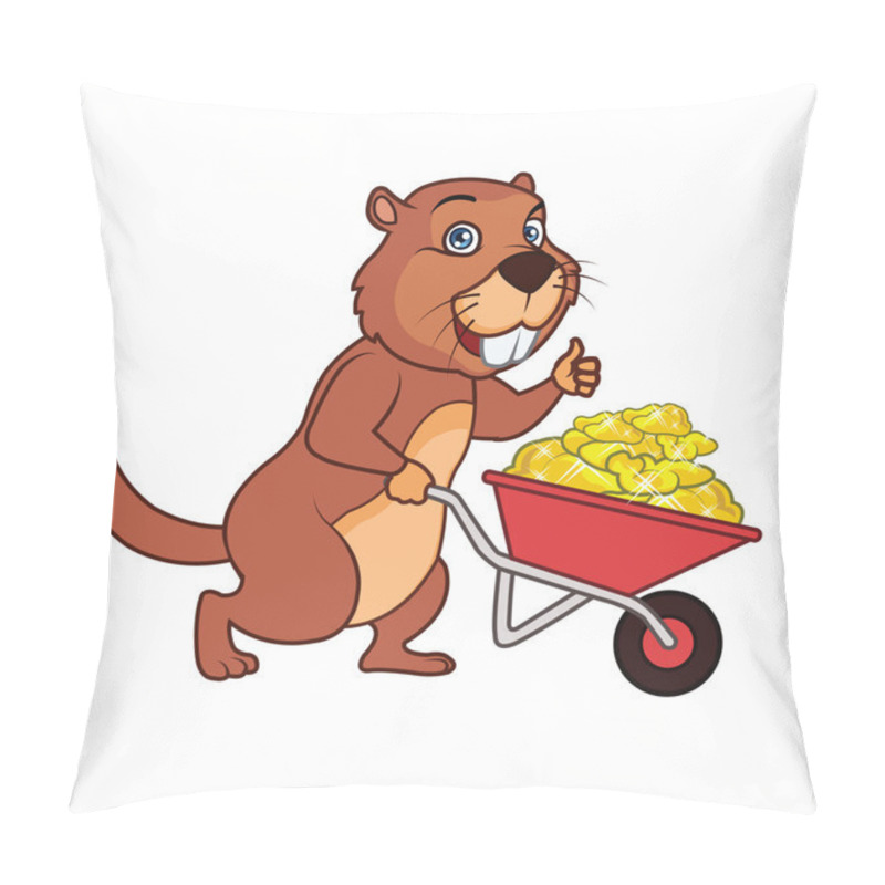 Personality  Gopher Miner Pillow Covers