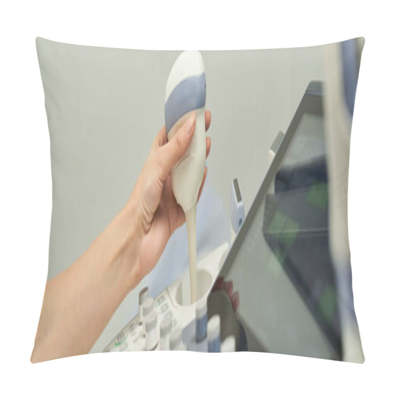 Personality  A Skilled Gynecologist Offers Expert Diagnostics In A Modern Clinic For Female Health. Pillow Covers