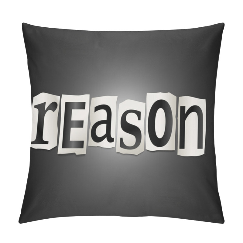 Personality  Reason Concept. Pillow Covers