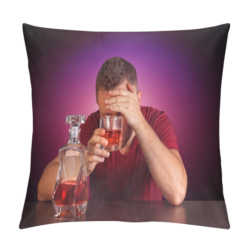 Personality  Alcoholism Pillow Covers