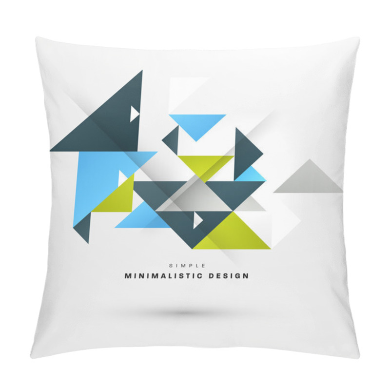 Personality  Abstract Background, Minimalistic Design Pillow Covers