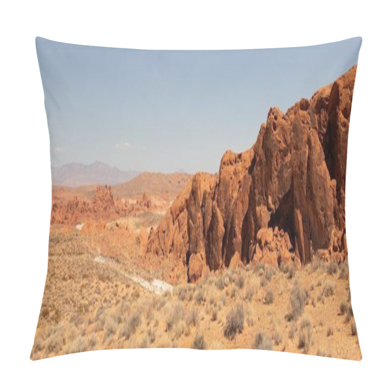 Personality  Valley Of Fire Panoramic View Pillow Covers