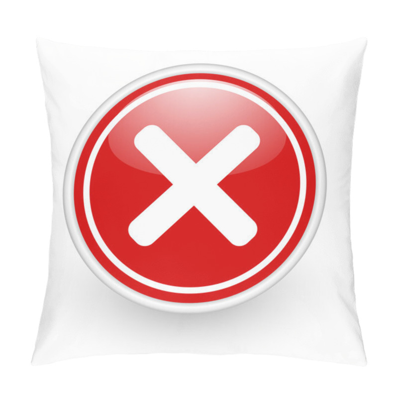 Personality  Cancel Icon Pillow Covers