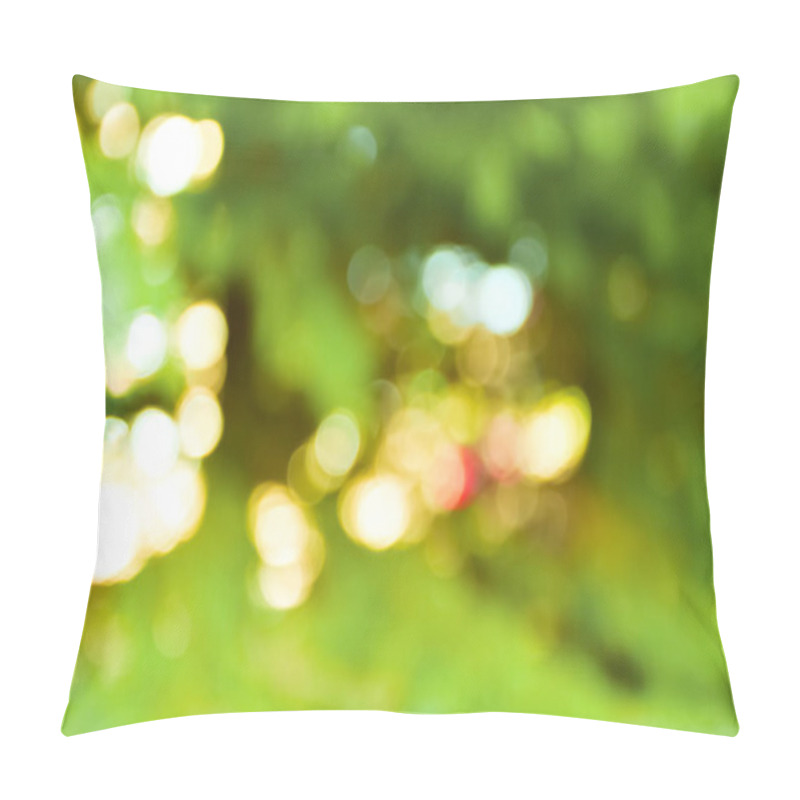 Personality  Blurred Abstract Nature Background Pillow Covers