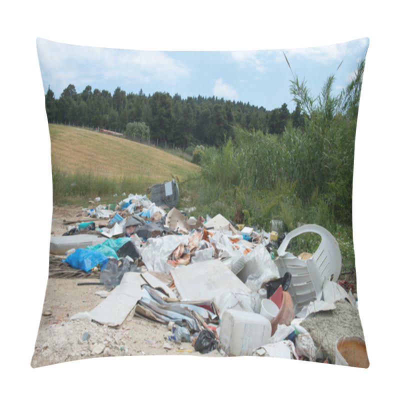 Personality  Rubish Dump Pillow Covers