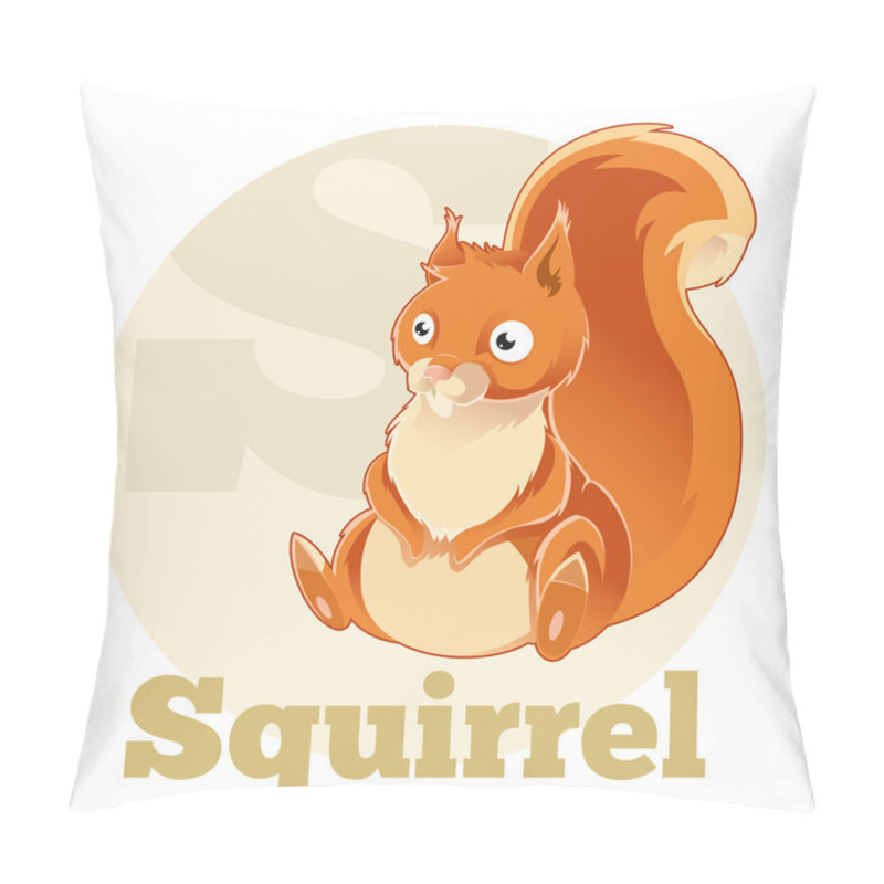 Personality  ABC Cartoon Spuirrel Pillow Covers