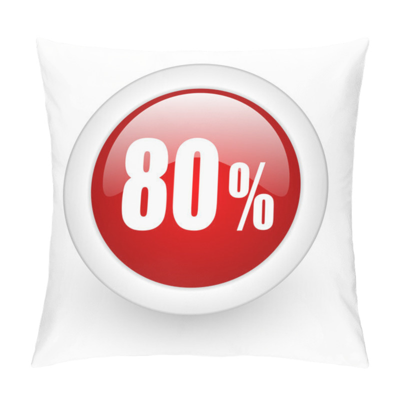 Personality  80 Percent Icon Pillow Covers